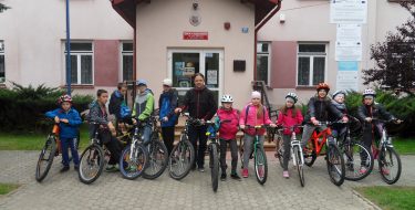 Rajd rowerowy do Lutoryża w ramach projektu „Znam moją okolicę”
